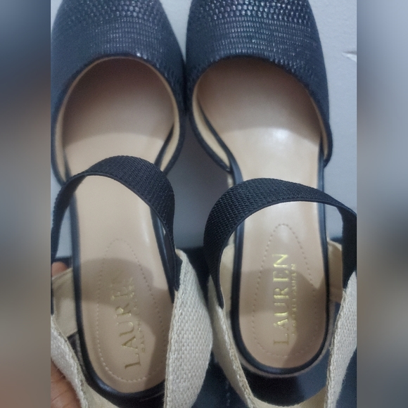 LAUREN Ralph Lauren Pearle Straw Espadrille - Picture 7 of 8